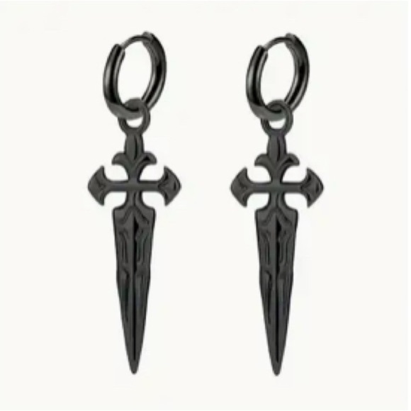 New Stainless Steel Earrings - Picture 1 of 1